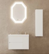 Colonna per mobile bagno PORTOFINO 1 anta P 16 x L 33.7 x H 139 cm bianco