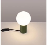 Sollux SL.1726 - Lampada da tavolo HALO 1xG9/8W/230V diametro 12 cm verde