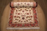 Tabriz Tappeto 80 x 240 (Iran) Annodato A Mano