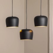 Lampada a sospensione Berceste N-1410 Opviq, dimmerabile, Nero, Soggiorno / Sala da pranzo, Metallo, Lampada a sospensione