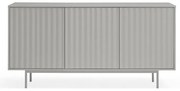 Cassettiera bassa grigia 159x80 cm Sierra - Teulat