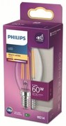 Lampadina LED Candela Philips Equivalent  E14 60 W Bianco E (2700 K)