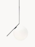 Lampada a sospensione in vetro soffiato IC Lights, alt. 70 cm