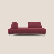 Newton divano modulare con schienali movibili T07 rosso