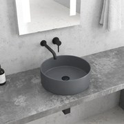 Lavabo D'Appoggio 35 Cm Karag Grey Opaco