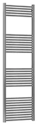 Scaldasalviette ad acqua calda 9010 argento interasse 550 mm, L 60 x H 165 cm
