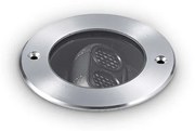 Tecnico Moderno Taurus Alluminio Cromo Led 5,5W 3000K Luce Calda