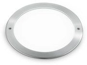 Faretto Ad Incasso Contemporaneo Taurus Metallo Grigio Led 16W 3000K Ip67