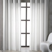 Tenda INSPIRE Ayden bianco, fettuccia e passanti 300x270 cm