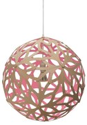 David Trubridge - Floral Lampada a Sospensione Ø60 Rosa David Trubridge