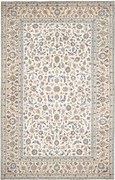 Kashan Tappeto 200x310 Blu (Iran) Annodato A Mano