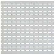 Pedana Doccia 54 x 54 in Plastica con Gommini Antiscivolo Bianca
