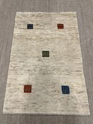 Gabbeh Tappeto 120 x 80 Beige (Iran) Annodato A Mano