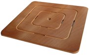 Pedana Doccia in Legno Marino 60 x 60 Antiscivolo Ideale per Piatto Doccia 80 x 80