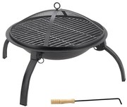 Grill portatile nero
