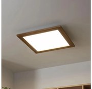 Brilagi - Luce LED dimmerabile SLIMFRAME WOOD LED/36W/230V 49,5x49,5 cm + +TC