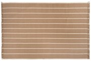 ferm LIVING - Calm Kelim Rug 140x200 Dark Sand/Off-White ferm LIVING