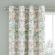 Tende in set verdi e rosa 2 pz 168x183 cm Clarence Floral – Catherine Lansfield