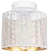 Plafoniera ALDO 1xE27/60W/230V diametro 20 cm bianco