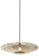 Lampada a sospensione orientale in rattan 50 cm - Rina