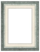 Cornice Tamara verde opaco per foto da 40x50 cm
