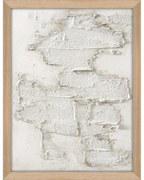 Quadro dipinto a mano 32,5x42,5 cm White rock - Malerifabrikken