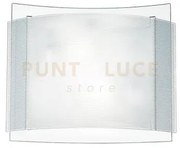 Plafoniera righe bianca 2xe27 35x8x28cm i-righe-pl30