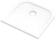 Piatto doccia SENSEA in carbonato di calcio Easy V2 bianco L 70 x L 70 x H 2.5 cm opaco