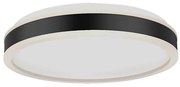 Plafoniera LED LED/18W/230V 4000K diametro 35 cm nero