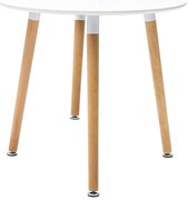 THOMAS - tavolo da pranzo scandinavo rotondo