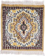 Agra Tappeto orientale 30x30 (Indian) Annodato A Mano