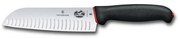 Victorinox - Coltello Santoku da cucina DUAL GRIP 17 cm nero