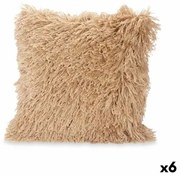 Cuscino Beige Cotone Poliestere 45 x 2 x 45 cm (6 Unità)