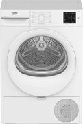 Beko BMTR38W 8kg, Classe D, Linea Estetica NX, motore asincrono, Display digitale, colore Bianco, oblò Bianco