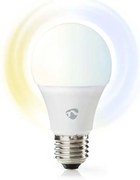NedisWIFILRW10E27-LED Lampadina dimmerabile SmartLife E27/9W/230V Wi-Fi 2700-6500K
