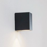 Lucande Applique da esterni LED Tavi, antracite, 9,5 cm, IP54
