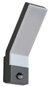 Lindby - Korvik LED Applique da Esterno w/Sensor Bianco/Dark Grigio Lindby