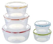 SET 5x Contenitore alimentare LOCK