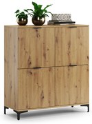 Comò LANA K-100 Rovere Artisan - MOBILE A 4 ANTE