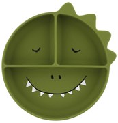 Piatto in silicone con ventosa Mr. Dino