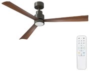 Ventilatore da soffitto MISI marrone, D. 132 cm ARTE CONFORT