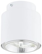 Lampada da Soffitto in Acciaio AR111 NANO 1 Bianco Colore del corpo Bianco