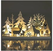 Retlux - Decorazione natalizia LED LED/3xAAA/bianco caldo foresta