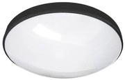 Plafoniera LED da bagno CIRCLE LED/24W/230V 4000K diametro 37 cm IP44 nero