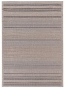 Tappeto Veranda stripes geometrico grigio, L 230 x L 160 cm