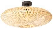 Plafoniera Smart in Bamboo 50 cm Incl. Wifi G95 - Ostrava