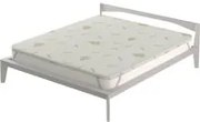 Topper matrimoniale in memory trattamento Aloe Datex
