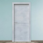 Porta battente Cemento cemento grigio L 60 x H 210 cm reversibile