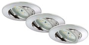 Briloner 7209-038 - SET 3x Lampada LED da incasso per bagni LED/5W/230V IP23
