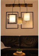Lampadario Industriale Lampadario Industriale Pinocio  3x E27 multicolore paralume multicolore 3x E27